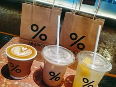 柠檬特饮气泡水-% Arabica阿拉比卡咖啡(武汉天地店)
