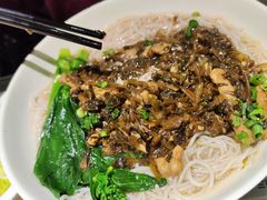 雪菜肉丝公仔面-大头力茶餐厅(花都融创茂店)