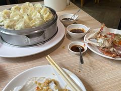 角瓜鸡蛋蚬肉蒸饺-海味当家(西安路店)