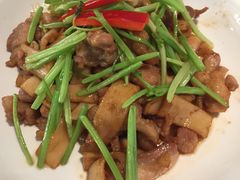 鲜沙姜炒鸡柳-莫干山郡安里度假酒店-桃尖中餐厅
