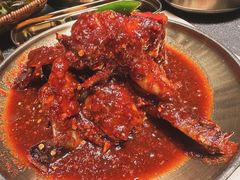 -草家酱蟹炭火烤肉店(珲春南路二店)