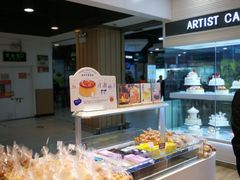面包甜点陈列柜-LanTa蓝塔烘焙(紫荆山卜蜂莲花店)