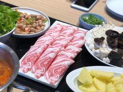 -不老仙金汤虾丸火锅