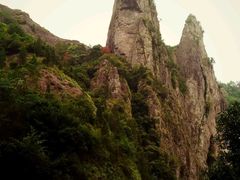 -楠溪江石桅岩