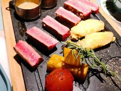 澳洲特拉克拉西冷牛排-蜜桃花开·中西融合菜E&W(南长街店)