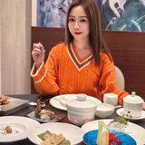 感受烟火气十足的花式铁板烧表演🔥