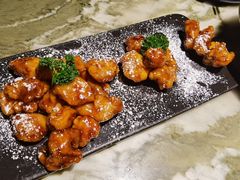 雪花糖醋里脊-绿茶餐厅(乐峰广场店)