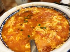 炒番茄汁鸡蛋汤-孙府大院(步行街店)