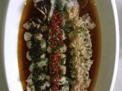 三色蒸鮰头鱼-巴陵全鱼席(湖南老字号汴河街店 )