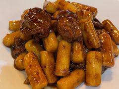 牛肉炒年糕-锦園(伊势丹美食城店)