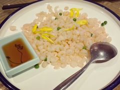 甜豆炒手剥虾仁-鱼食饭稻·苏浙土菜17年老馆子(平江路店)