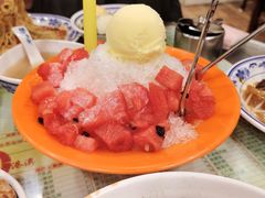 西瓜刨冰伴雪球-顺记冰室(宝华路店)