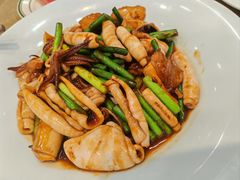 五花肉烧笔管-良友·海鲜青岛菜(五四广场店)