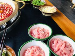 招牌生扣鲜鸭肠-王婆乔鲜鱼自助火锅(蜀汉路店)