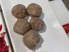 手锤牛肉丸(熟)-幸运牛汕头小黄牛牛肉火锅(梅林店)