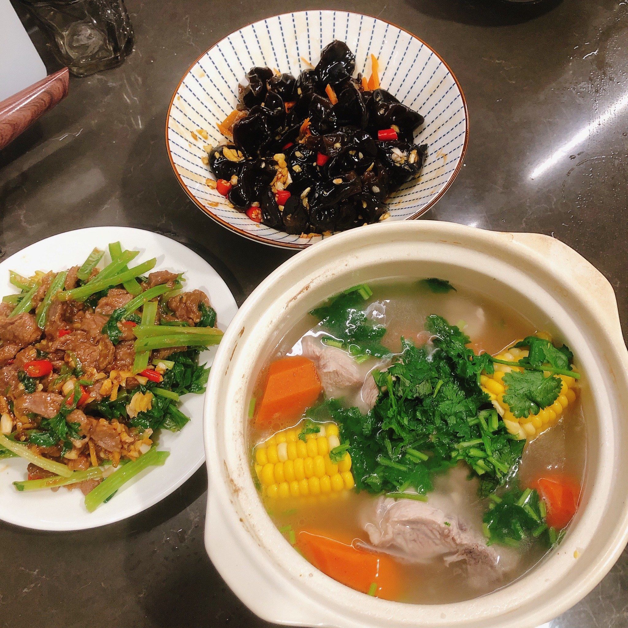 周末宅家煲汤记