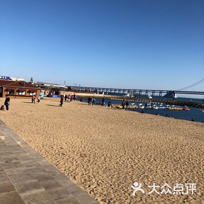 大连星海湾海水浴场图片