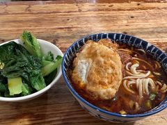 红烧牛肉面-素椒杂酱面(油篓街店)