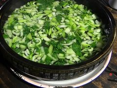 蔬菜汤-沙洲胡杨焖饼