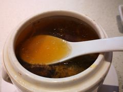 茶树菇老鸡炖盅-膳心记-明火四宝煲仔饭(燕南店)