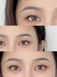 点击看大图 -杨益美学·野生眉半永久纹眉发际线