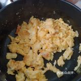 20191110001西葫白萝卜丝虾仁鸡蛋馅饺子煎吃菜谱