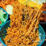 超级拉丝的芝士瀑布‼️每次半夜都忍不住💦