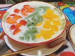 士多啤梨芒果绿茶拉面-甜心妈妈·榴莲星级糖水(北京路总店)