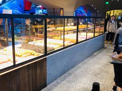 面包甜点陈列柜-LELECHA乐乐茶(上海五角场万达广场店)