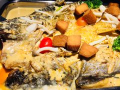 泰式红咖喱味烤鱼-鱼非鱼(徐家汇店)