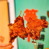 铁板烧鸡肉串我炫不停[流泪]