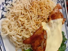 咖喱芝士鸡扒捞丁-華叔茶記