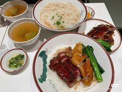 三拼饭(烧鸭,火肉,叉烧)-陈光记烧腊店(罗保博士街店)