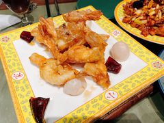 酥皮大明虾-那家小馆•北京菜•烤鸭(中关村店)