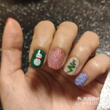 圣诞美甲