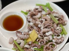 白灼八爪鱼-健眺小海鲜(临海后山店)