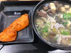 里脊肉-回味鸭血粉丝汤(新城市广场店)