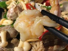 鲜虾-柴门头啖汤·经典川菜·慢火汤品(锦城万达店)