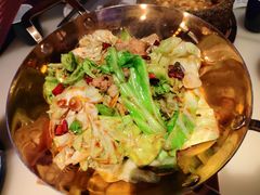 杭风香锅卷心菜-绿茶餐厅(石家庄万象城店)