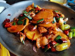 干锅土豆片-庭丰园北京烤鸭(水岸广场店)