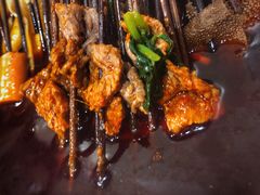 -拈签一笑黄牛肉辣卤串串