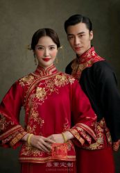 -藤薰定制中式嫁衣礼服旗袍店