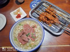 -老兰家传统烧烤炒菜泡馍(小南门店)