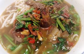 Pork Belly and Pig Liver Noodles Stir-fry