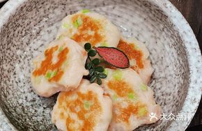 Homemade Leek Shrimp Pancake