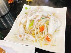 白灼鱿鱼-潮州菜馆(十里河店)