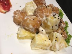 菠萝油条虾-鹿港小镇(金虹桥国际中心店)