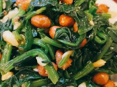 果仁菠菜-玫瑰红烤羊排(北新桥三条店)