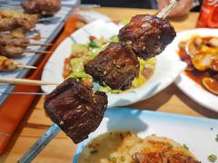 雀味大油边～～-亿牌牌东北烧烤(怀特店)