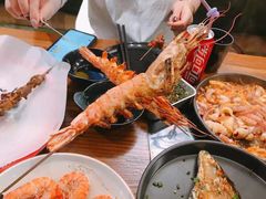 烤阿根廷大红虾-烧货·活海鲜炭烧(湖滨商业街店)
